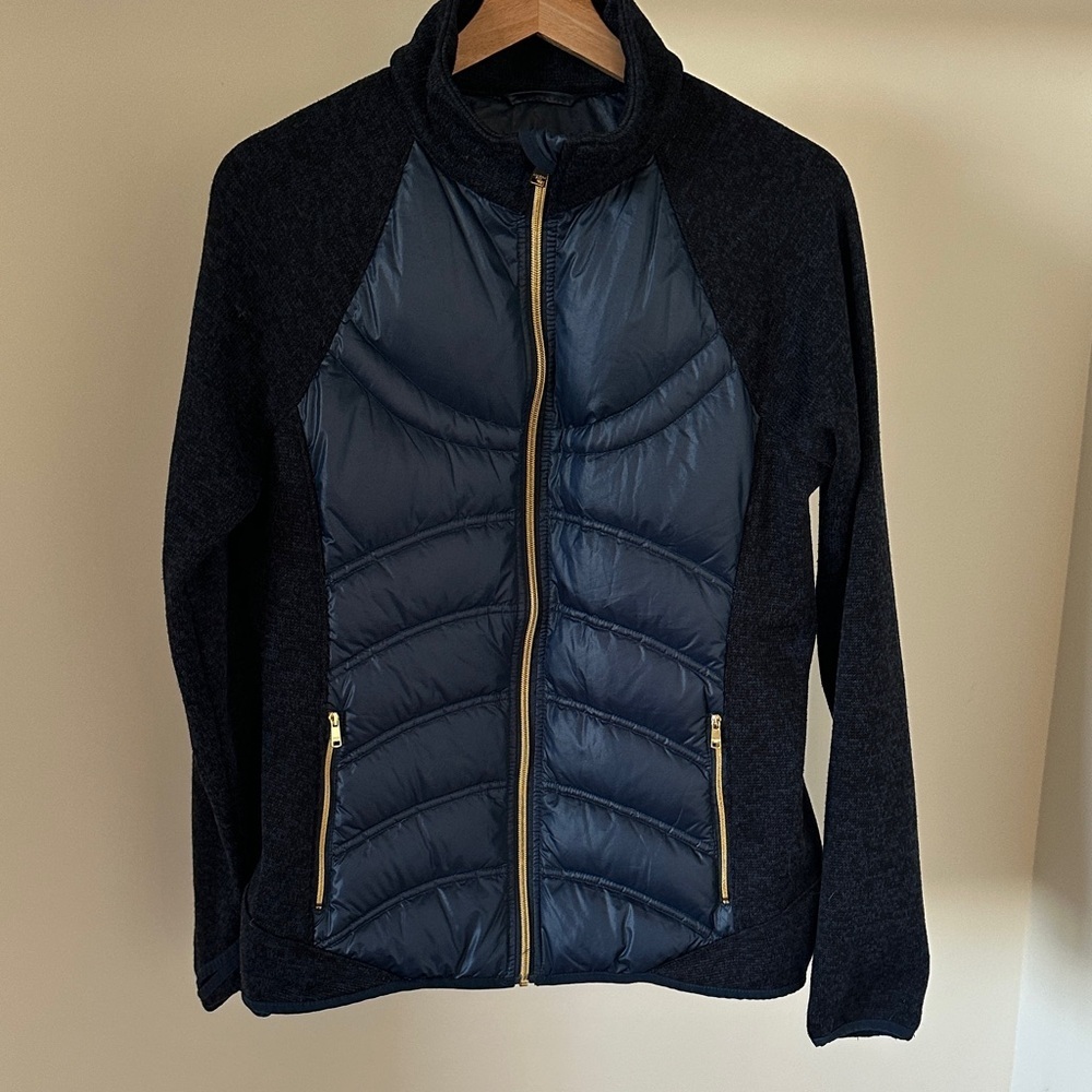 London Fog Navy Blue‎ Puffer Jacket - Picture 2 of 7